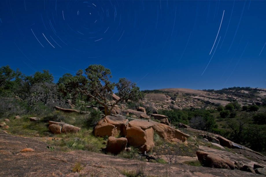 Night at Enchanted Rock